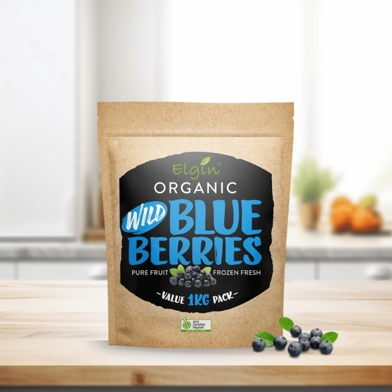 Elgin Organic Wild Blueberries Bundle 3 x 1kg @ $29/kg