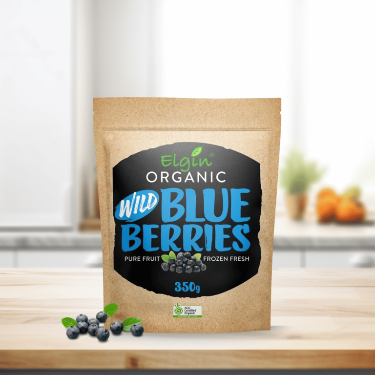 Elgin Organic Wild Blueberries Bundle 6 x 350g @ $11.50/packet
